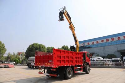 China Euro 5 New Condition Truck Mounted Crane For Crane Lorry With Truck Crane for sale