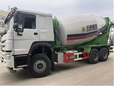 中国 13870kg Curb Weight 6*4 Drive Form Concrete Cement Mixer Truck With 12.00R20 Steel Wire Tire 販売のため