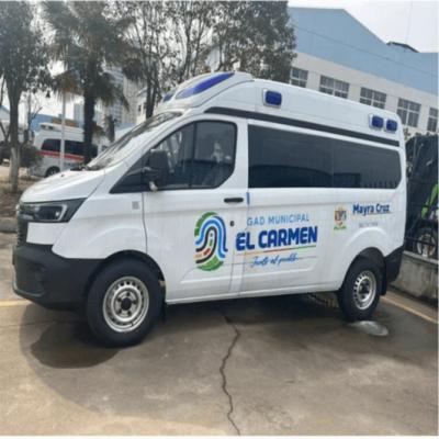 China 103KW 4*2 Transshipment Ambulance 6 Speed Automatic For Emergency Response Vehicles à venda