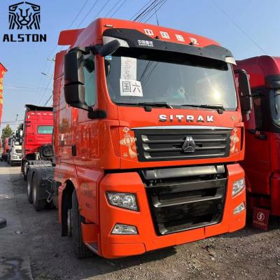 China Sitrak C7H 480hp 6x4 Tractor Truck Sitrak LNG Used Tractor Head Truck for sale