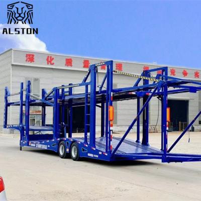 China 6 to 8 Car Transporter with Flexible and Stable Chassis Reinforcement for sale