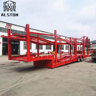 China Top-Quality 6-Position Car Carrier Trailer, 13.75m 2-Axle Car Transporter for sale