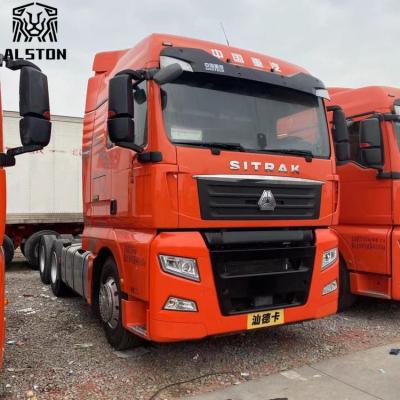 China Used Sitrak Truck 480hp, Second Hand Tractor Truck 6x4 with Manual Transmission for sale