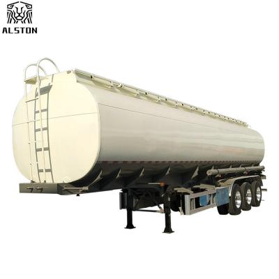 China 42000 Liters 3 Axles Petrol Tanker Trailer 11500x2500x3900mm for sale