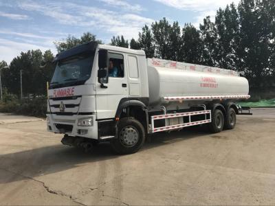 China 20000 Liters Diesel Fuel Tanker Truck , 6x4 Howo Fuel Tanker Truck for sale