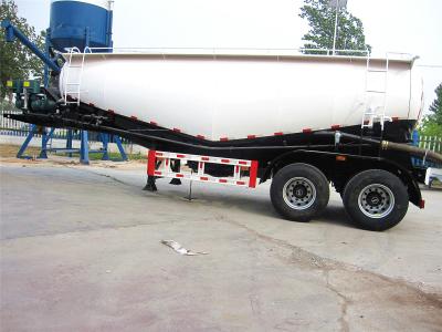 China Remolque a granel del cemento de la aleación de aluminio, 60 Ton Bulk Cement Tank Trailer en venta