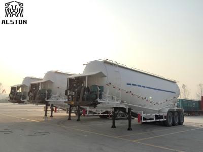 China Tri remolque a granel neumático 60T 70T del cemento del árbol 45cbm en venta