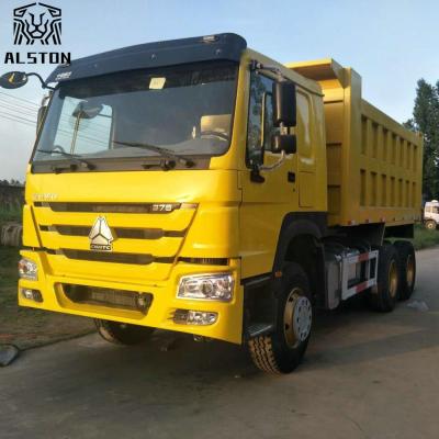 China Camiones volquete usados resistentes, Sinotruk Howo Tipper Truck 371hp 375hp 420hp en venta