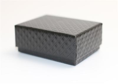 China Custom Logo Luxury Paper Gift Box Bracelet Black Paper Packaging Jewellery Jewelry Box for sale