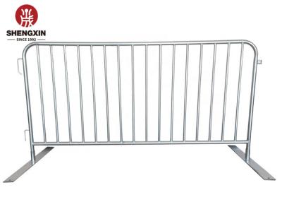 China Road Traffic 1.2m Crowd Control Barrier Galvanized Metal Steel for sale