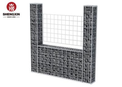 China 80x100 Hot Dip Galvanized Garden Stone Cage Welded Wire Mesh for sale