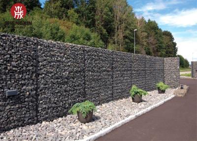 China Large 4mm 5mm 6mm Wire Gabion Rock Baskets Welded for sale