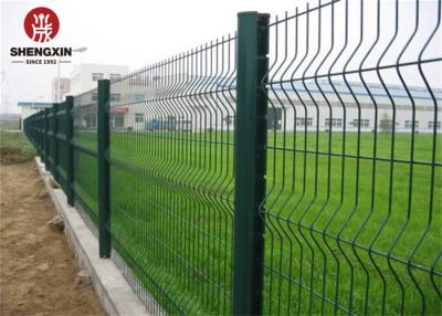 China Rectangle Hole 1.83m 3D Wire Fence Welded Wire Mesh Fence Panels for sale