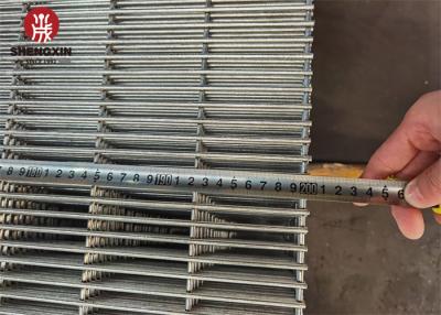 China El polvo cubrió la alta valla de seguridad Panels 358 Mesh Fencing Panels del 1.8x2.5m en venta