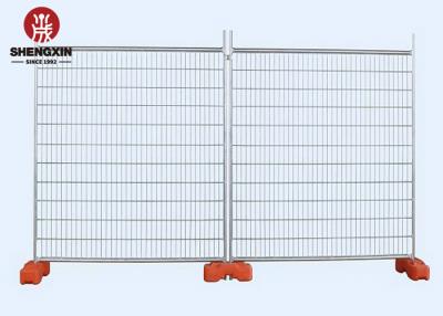 China O PVC 6ftx9.5ft provisório portátil de Panels da cerca do metal revestiu para parques à venda