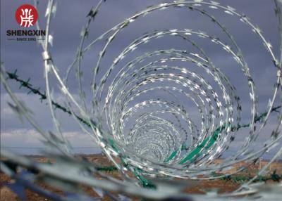 China Anti Corrosion 500 Meters Galvanized Barbed Wire Pvc Coated Hot Dipped for sale