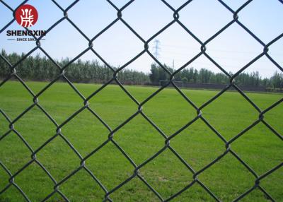 China Height 3.0m Chain Link Mesh Fence Plastic Coating Antiseptic for sale