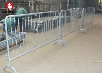 China Movable Pedestrian 1x2m Portable Event Fencing Powder Coated Galvanized for sale