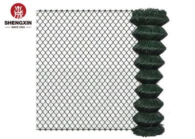 China Galvanized Pvc Coated Diamond 2.4mm Yardgard Chain Link Fence for sale