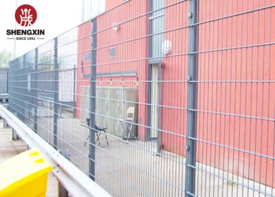 China Perimeter Security Double Wire Fence Galvanized And Pvc Coated for sale