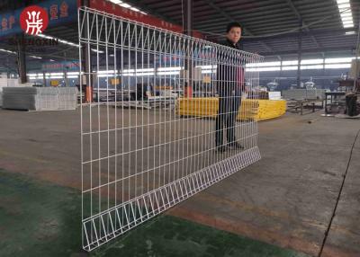 China Decorative 6ft Brc Mesh Fence Pvc Coated Steel Construction for sale
