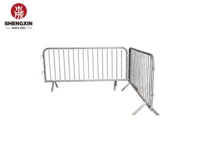 China 1m X 2m Crowd Control Barricades Galvanized Steel Heavy Duty Metal Safety for sale