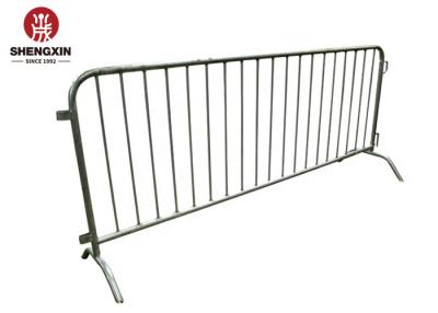 China 2.4*1.5m Crowd Control Fencing Galvanised Traffic Road Safety Pedestrian for sale