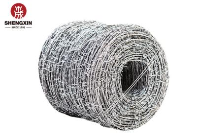 China Railway Galvanized Steel Barbed Wire Against Corrosion And Oxidation for sale