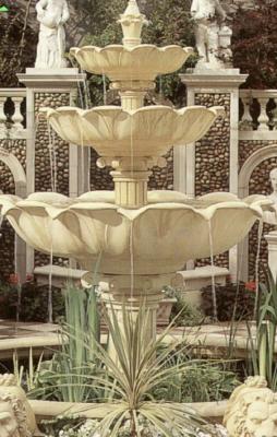 China Sandstone fountain in garden for sale