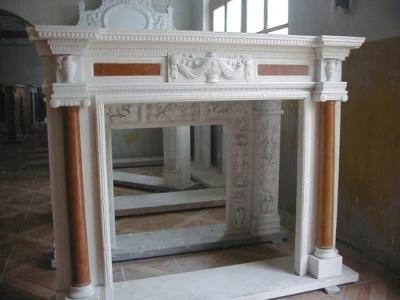 China marble fireplace mantel for home decoration for sale