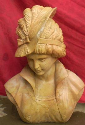 China Lady Marble bust statue for sale