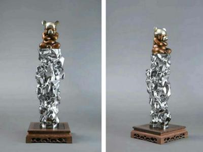 China stainless steel sculpture for artist ,mirror finish ,China stainless steel Sculpture supplier for sale