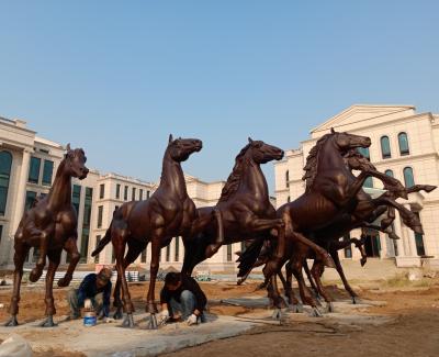 China Garden bronze horse sculptures metal horse statues,casting bronze statues, China sculpture supplier for sale