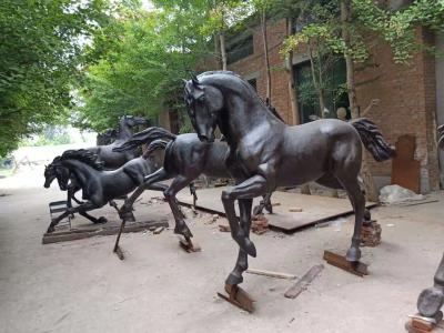 China Garden bronze horse sculptures brass horse statues,casting bronze animal statues, China sculpture supplier for sale