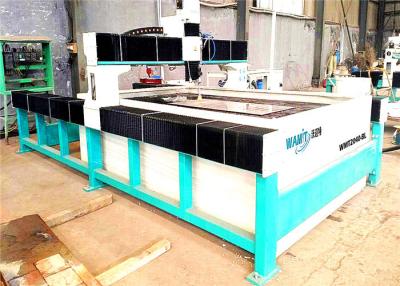 China WAMIT 2000*4000mm Abrasive Waterjet Cutter / Water Laser Cutting Machine for sale