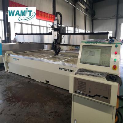 China 420mpa Intensifier Pump 5 Axis Water Jet Cutter Machine 4000*2000mm For Wood for sale