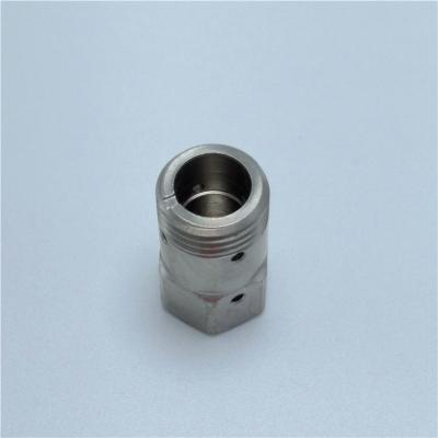 China 006732-1 FLOW check valve outlet poppet cage of water jet cutting machine waterjet pump parts for sale