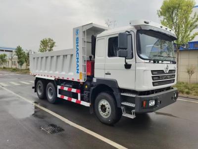 China White SHACMAN Dump Truck F3000 6x4 375 EuroV 6 Wheel Dump Truck for sale