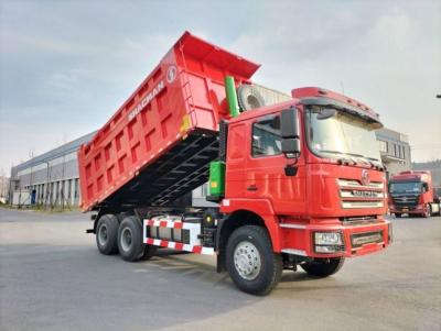 China WEICHAI SHACMAN F3000 Tipper Truck 6x4 380 EuroII Red Dump Truck Front Lift for sale