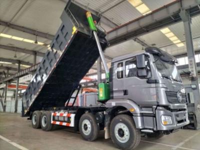 China Gray SHACMAN H3000 Tipper Truck 8x4 Rear Tipper Truck 375Hp EuroV for sale