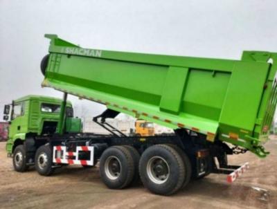China Green Diesel Engine SHACMAN H3000 Heavy Tipper Dump Truck 8x4 430Hp Euro V for sale