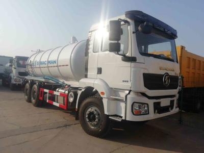 Chine X3000 camions spéciaux Shacman 6x6 aspirateur d'eaux usées 10 roues 70 tonnes 380 ch à vendre