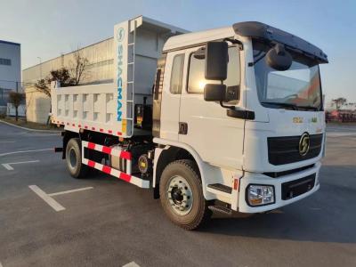 China SHACMAN 4X2 Light Dump Truck L3000 335hp CUMMINS Light Truck Dump EurollI Branco à venda