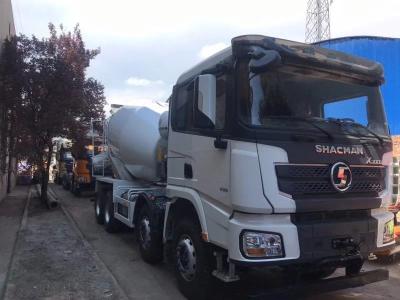 China SHACMAN X3000 camión mezclador de hormigón 8x4 375hp EuroV camión mezclador de cemento en venta