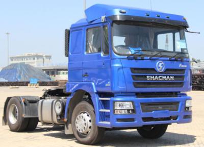China Blue SHACMAN F3000 Head Tractor 4x2 430hp EuroII Tractor Head Truck for sale