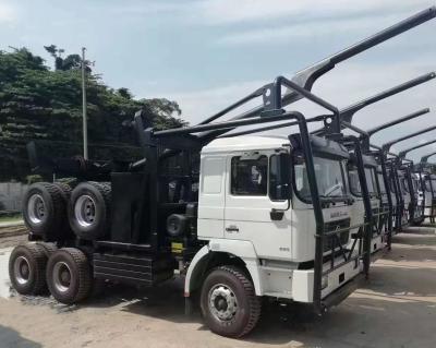China Camión de leña de 430 CV SHACMAN F3000 6x4 10 ruedas Camión de entrega de madera en venta