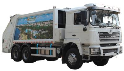 China F3000 Compression Garbage Truck 6x4 Waste Management Garbage Truck 336hp for sale