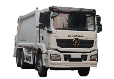 China H3000 16m3 caminhão de lixo de compressão SHACMAN caminhão de recolha de resíduos 300hp 6x4 à venda
