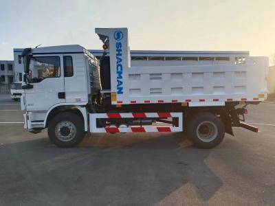 中国 L3000 4X2 ライトティッパートラック 240hp ユーロV ホワイト SHACMAN 後部ダンプトラック 販売のため