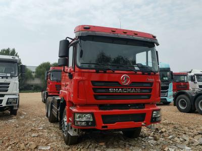 China 25 - 60 Tons 6x4 F3000 Shacman Tractor Truck Air / Hydraulic Braking System for sale